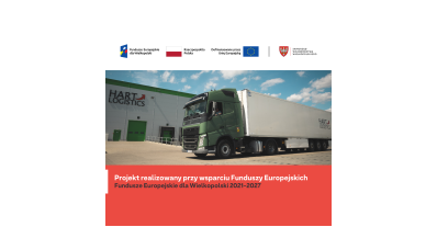 Hart Logistics realizuje projekt przy wsparciu Funduszy Europejskich